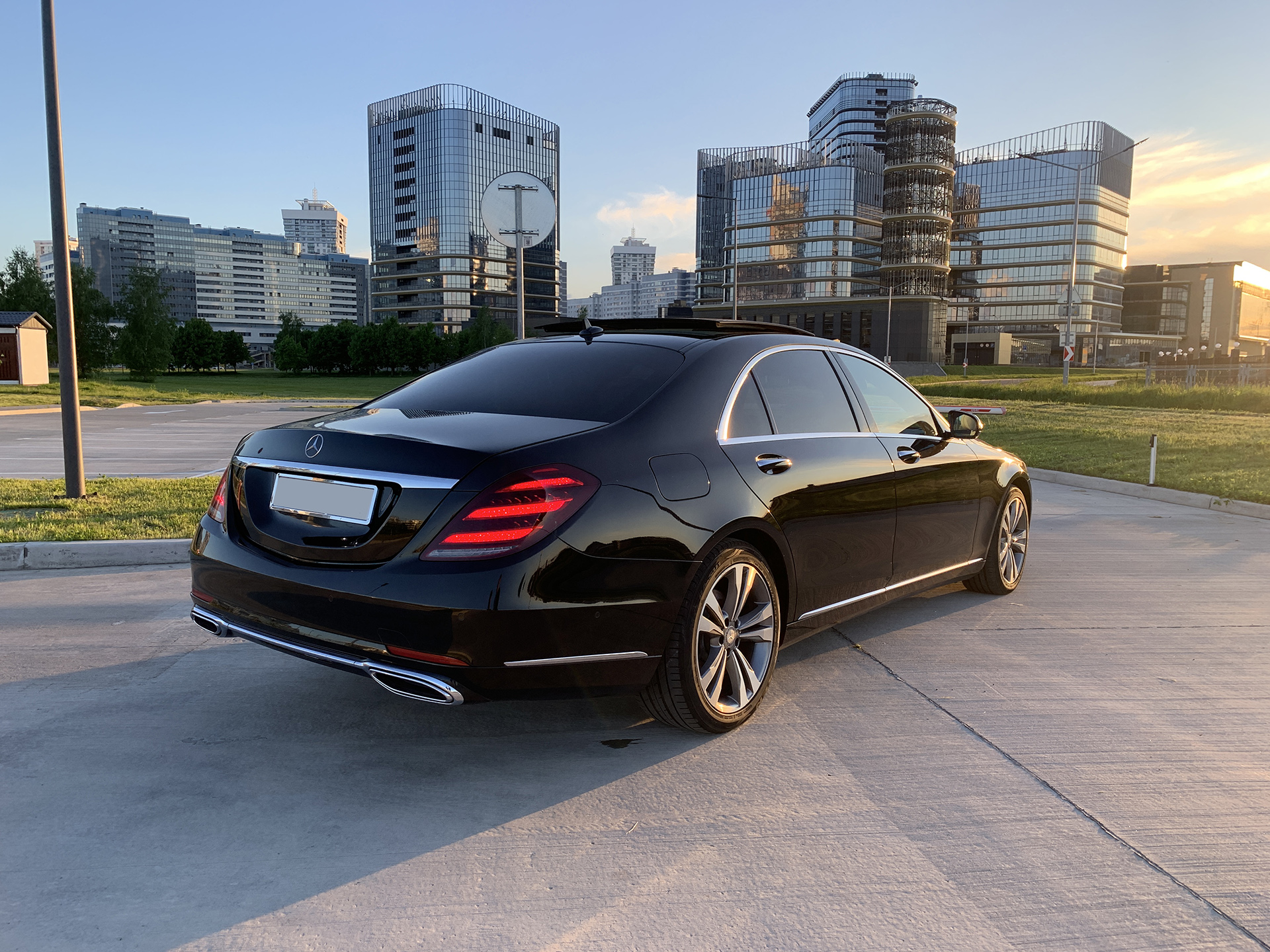 Mercedes S-class W222 Рестайлинг