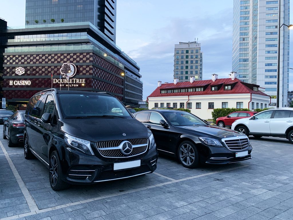 Mercedes S-class W222 и Mercede V-class w447